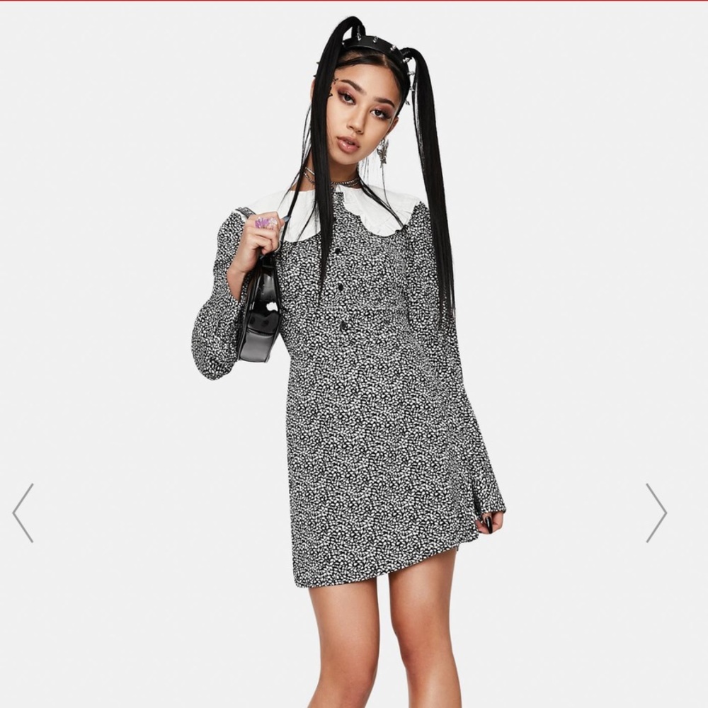 DOLLS KILL | Re Named Warren Collared Dress
